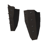 Studded Greaves