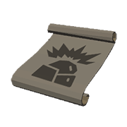 Scroll of Earth Blast